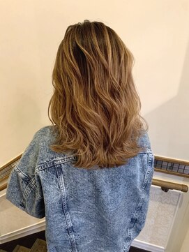 ボアップ 新居浜店(boappu) #外国人風 #バレイヤージュ #カラー #新居浜