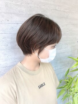 バーチョ(bacio) 柔らか丸みショート【麻生/札幌ショート/白髪】