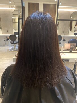 ジーナ 銀座中央通り(Zina) 【Zina 銀座中央通り】酸性ストレート×ローレイヤー