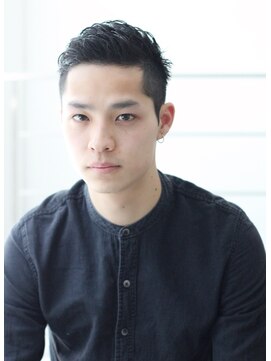 ノク 渋谷(nok) ベリーショート_オリーブベージュレイヤーカットウェットヘア