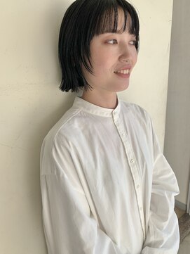 イオエ(ioe) 似合わせカット/メルティカラー/ウェーブミディアム/着物