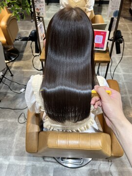 ロンド ルージュ 銀座店(Lond rouge) 大人可愛い艶髪セミロング