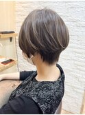 ◆ひし形前下がりハイライティショート