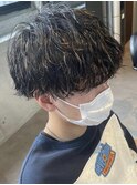 【村尾】メンズ波巻きパーマ