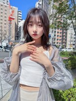 アンジェリカ 岡山店(ANGELICA)&nbsp;切りっぱなしボブ　外ハネ　レイヤー