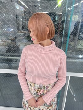 ランテルディ 渋谷(LANTERDIT) 【LANTERDIT】ブリーチ1回 pink beige