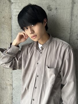 キュー(Cue_) シンプルナチュラルストレートマッシュ