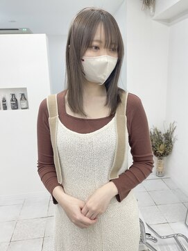 シアー(sheer) 《sheer》#ナチュラルヘア#シアーグレージュ