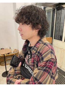 グラフ(g laugh) ウルフ波巻きパーマ