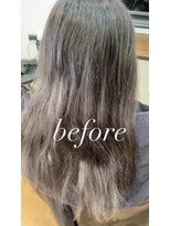 グリッター (Glitter)&nbsp;20代30代40代50代☆グレージュカラー×根本白髪染め