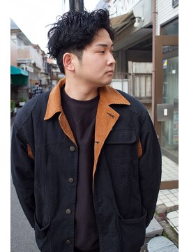 スウェル 船橋店(Swell) ウルフ/アッシュブラック/カルマパーマ/ベリーショート/船橋