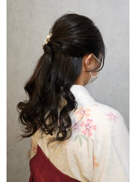 ウィスプ 赤羽店(wisp) ハーフアップ☆