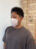 メンズカット+頭皮すっきり☆育毛促進シャンプー