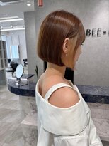 アールヘアーデザイン 千種(r hair design)&nbsp;小顔見せショートベージュカラーブリーチしない透明感カラー
