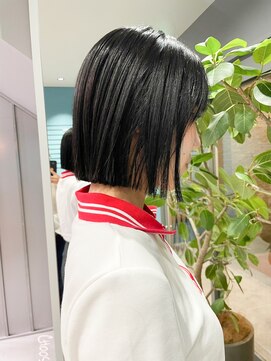 ノエ トトン(noe tton) イメチェン/ホワイトブロンド/外ハネボブ/美髪/名古屋/名駅