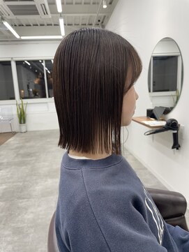 シー 北千住(sii.) 【sii.北千住】ぱつっとボブ/切りっぱなしボブ/外ハネボブ