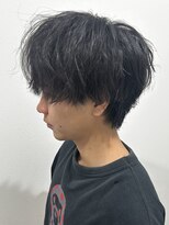 ヒュイル バイ ニアウ(Hwyl by Niau) メンズマッシュウルフパーマツイストパーマスパイラルパーマ