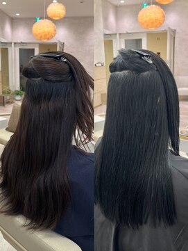 シンズ 銀座(sins) 強いうねり癖も、sinsストレートでサラサラの美髪に♪[30代40代]