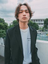 アルバ 津城山店 くせ毛風メンズショートパーマ