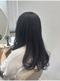 トーンダウンでツヤ髪ロングヘア♪