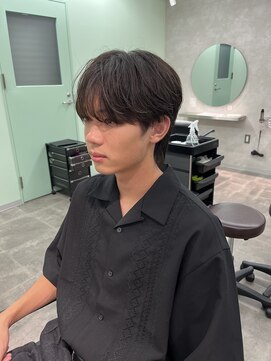 ジーニー 千葉(GENiE) ウルフ／ 2wayマッシュ／アッシュブラック／山本うらら