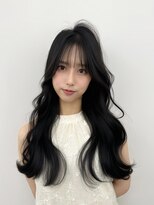 アマトウキョウスマートサロン(AMA TOKYO×Smart Salon)&nbsp;韓国ヘア　2wayバング  レイヤーカット くびれヘア  顔周り