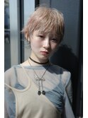 癖毛を生かしたショート