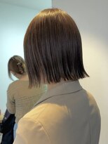 ラフ 新宿(Laff) 20代30代切りっぱなしボブ/縮毛矯正/切りっぱなし/ブリーチなし