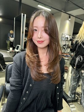 ザシェノンウメダ(THA CHAINON UMEDA) 心斎橋/着物ヘア/大人ガーリー/ダークアッシュ/似合わせカット