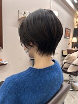 ルックアット(Look at)&nbsp;【Look at】レイヤーボブ似合わせカット着物ヘアダークアッシュ