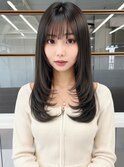 レイヤーカット/地毛風カラー/髪質改善/学生