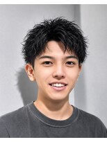 オーシャントーキョー 原宿(OCEAN TOKYO)&nbsp;メンズショートアップバングツイスパ刈り上げツーブロック