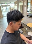 ツーブロック短髪ショート