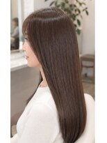 ヘアアトリエ ナイン(hair atelier nine)&nbsp;ダークパープル/ナチュラルショート/夏のヘアアレンジ/福島市