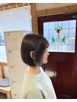 キングスベリー(Hair Relaxation King's Berry) カプチーノブラウニー、似合わせカット