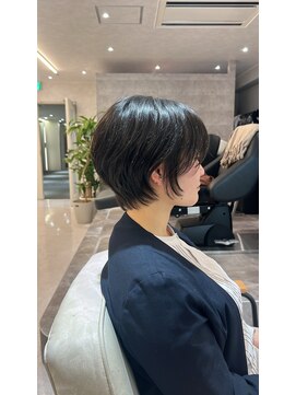 エヌ 大阪梅田店(enu) 【大阪梅田】艶々縮毛矯正×ラベンダーピンク