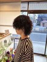 イエローコーン 金沢文庫店(YELLOW CORN)&nbsp;スパイラルパーマ　メンズウルフ　ウルフパーマ