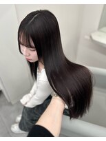 ベレーザ 川越(Beleza)&nbsp;ba16986_ブルーブラックブリーチなし透明感髪質改善ストレート艶