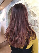 クレドガーデン 綾瀬店(CRED GARDEN) バレイヤージュ×ベリーピンク