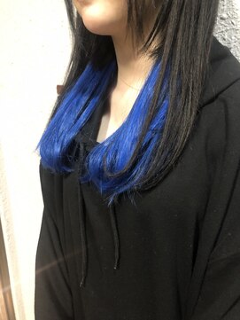 ディー エメ(D-aimer-) ブルー・インナーデザイン　【シールエクステ】