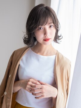 ヘアアンドエステ ヒロイン 西麻布本店(Hair&Esthe HIROIN) 『HIROIN西麻布本店』抜け感オリーブラウン