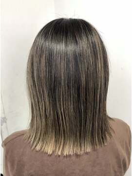 フォーク(FOLK) KASUMI×外国人風グラデーション 切りっぱなし 【FOLK 恵比寿】