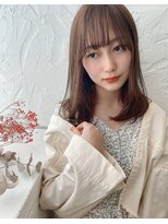 カモン(CAMON)&nbsp;【CAMON.】 ラテカラー×ナチュストレート”巻かなくていい