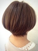 スッキリショートボブ
