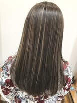 ヘア ライフ セリス(hair life Celis)&nbsp;ハイライト×アッシュグレージュ