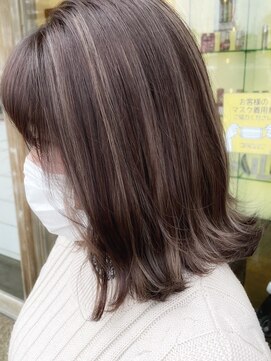 シャンプー ひろせ店(SHAMPOO) 外国人風ハイライトカラー