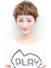 ヨファヘアー 岡本店(YOFA hair) 短め前髪イメチェンショート#カワイイ#ゆるふわ　0405