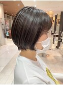 ★岡田有加★20代30代/オトナ可愛いコンパクトショートボブ