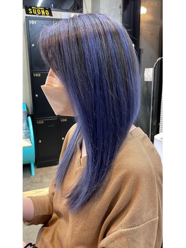 スオーノ(SUONO) バイオレットバレイヤージュdbd