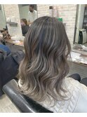 cut+バレイヤージュ+TR